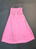 Girls Floral Organza Party Dress – Pink